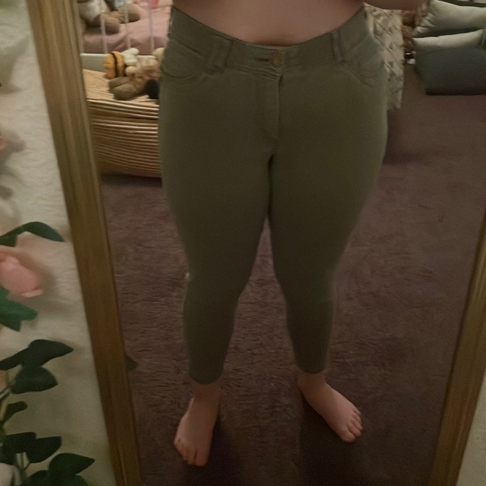Gray Democracy Jeggings